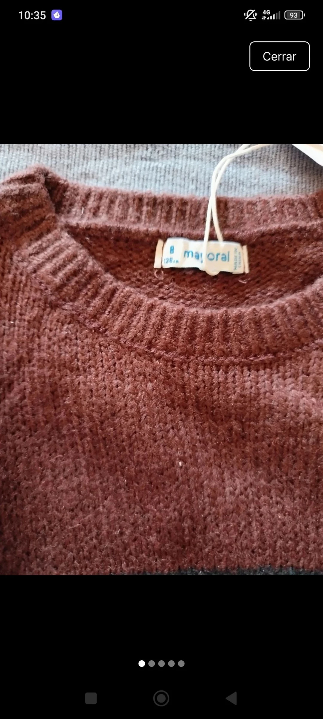 Pull en laine 128cm Mayoral neuf – photo 4
